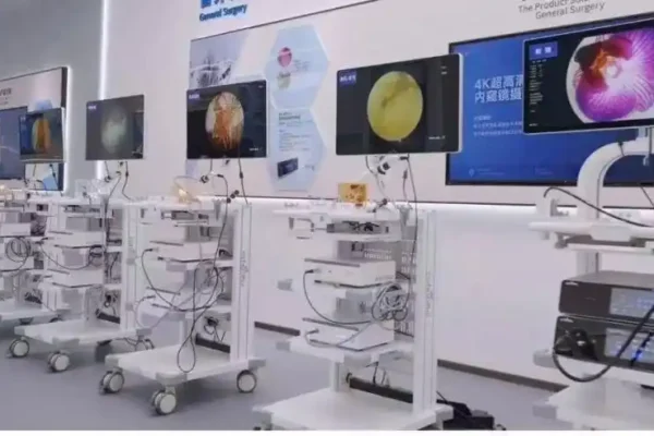 Xishan Medical advanced surgical visualization and endoscopy systems showroom
